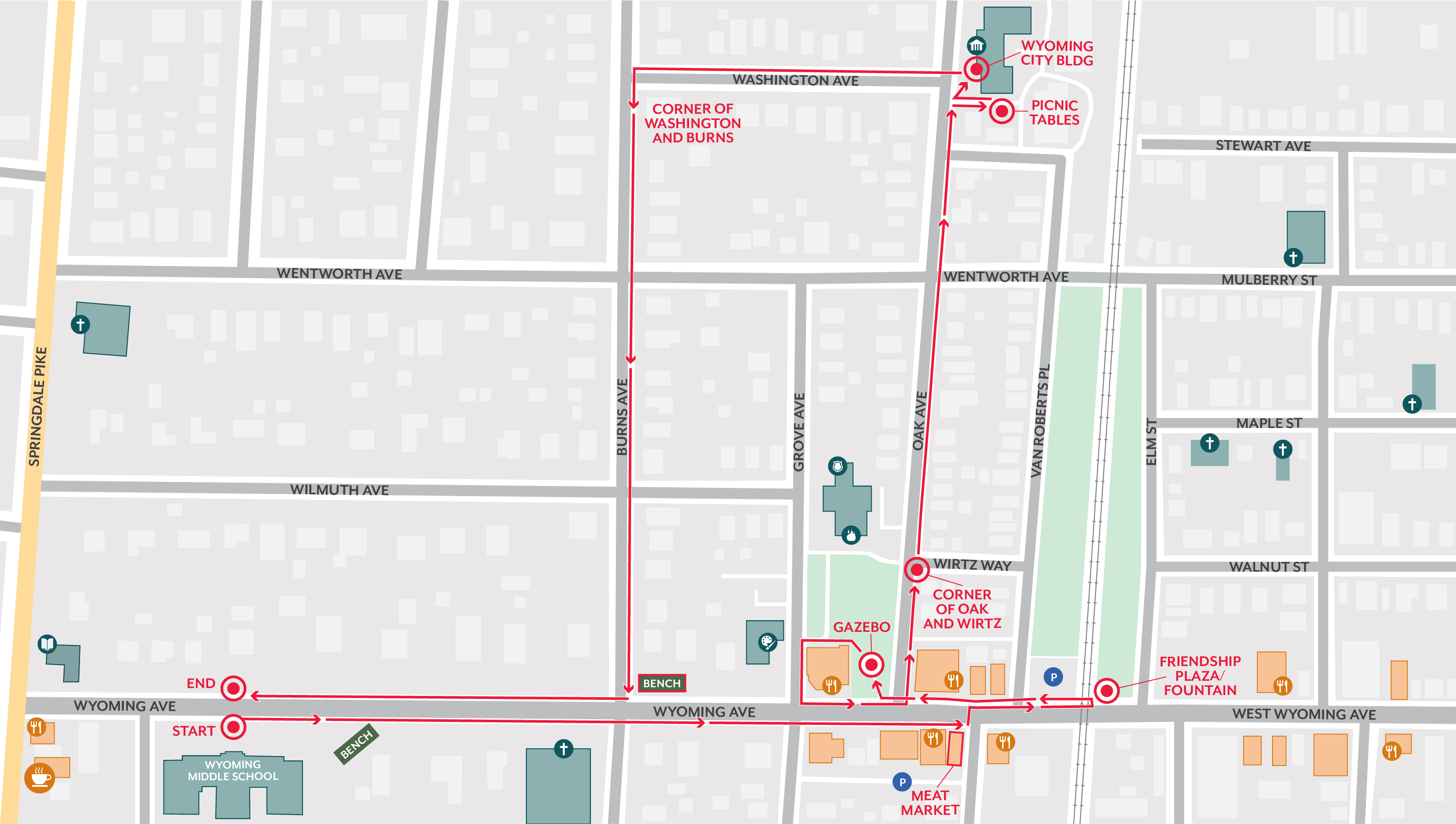 Edge of Town Map