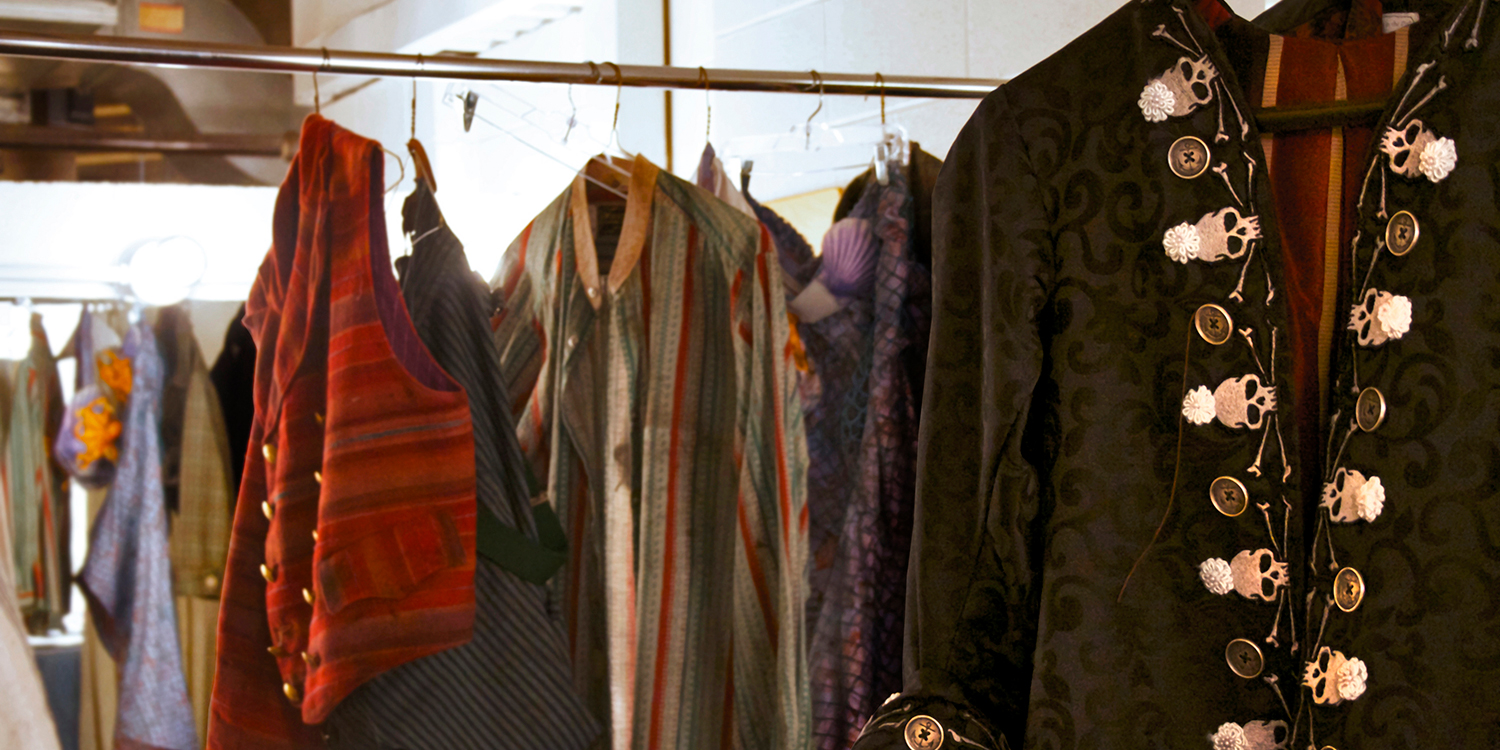 Take a walk through the dressing rooms used by professional actors during each Playhouse show.