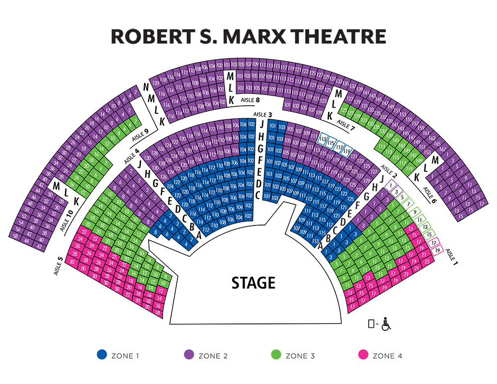 Actors Playhouse Seating Chart