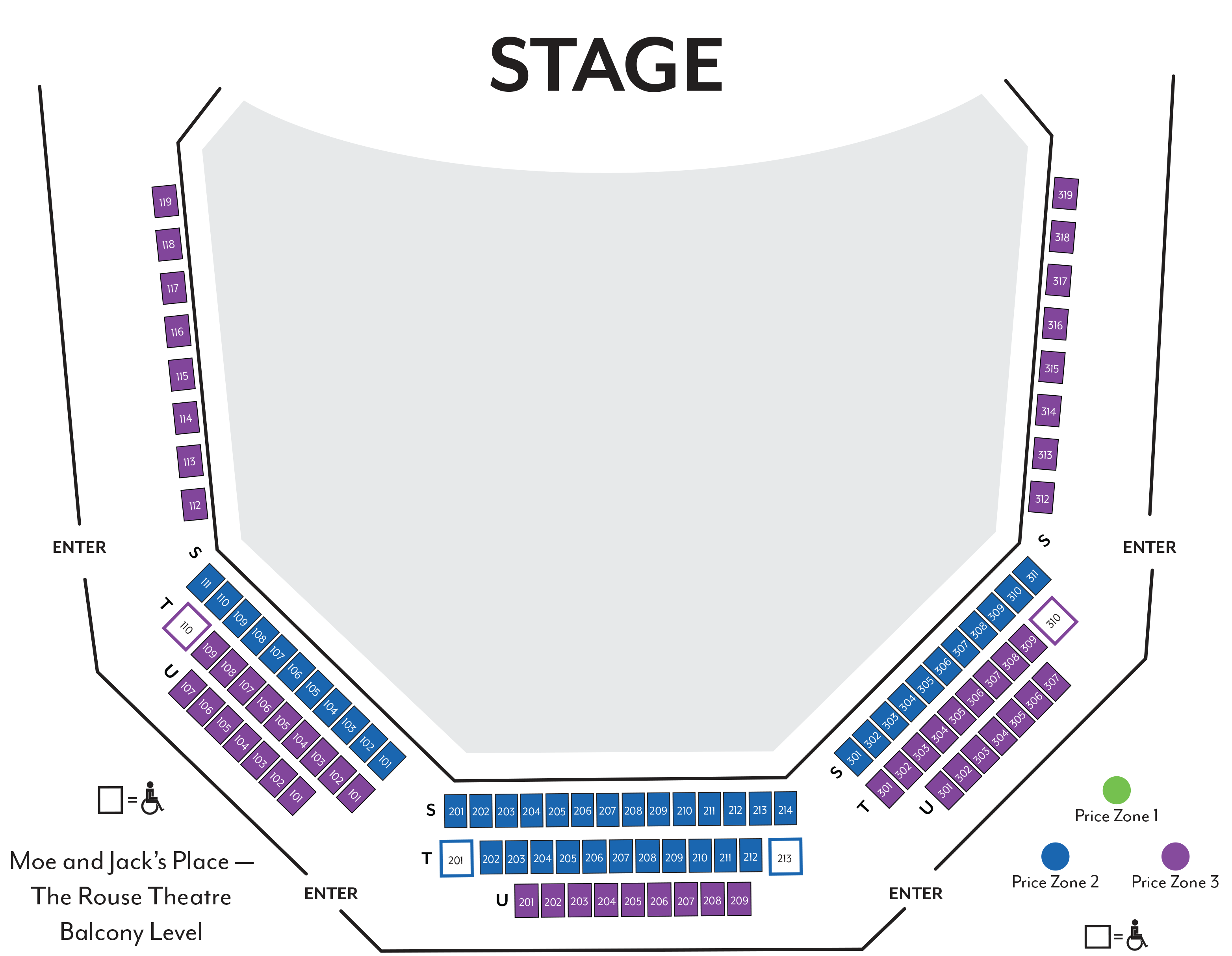 Main Level Rouse Theatre