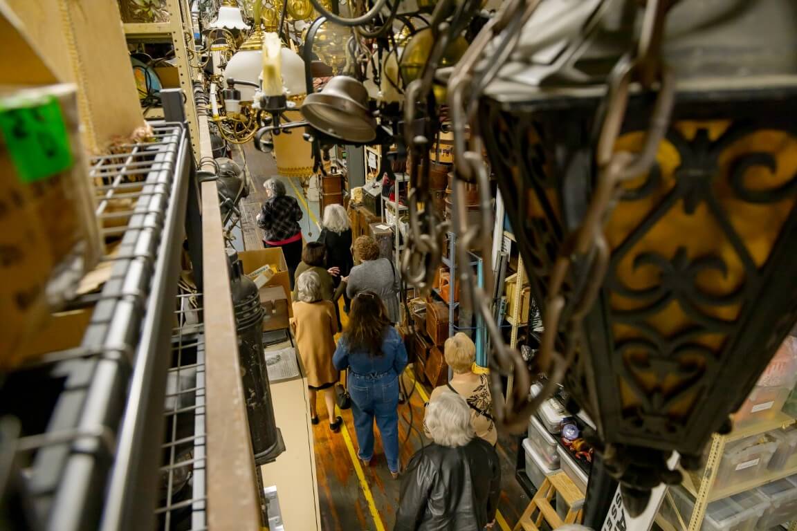 Behind the scenes at the prop shop